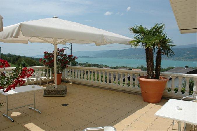 Restaurant-Hotel Seeblick Morigen Esterno foto
