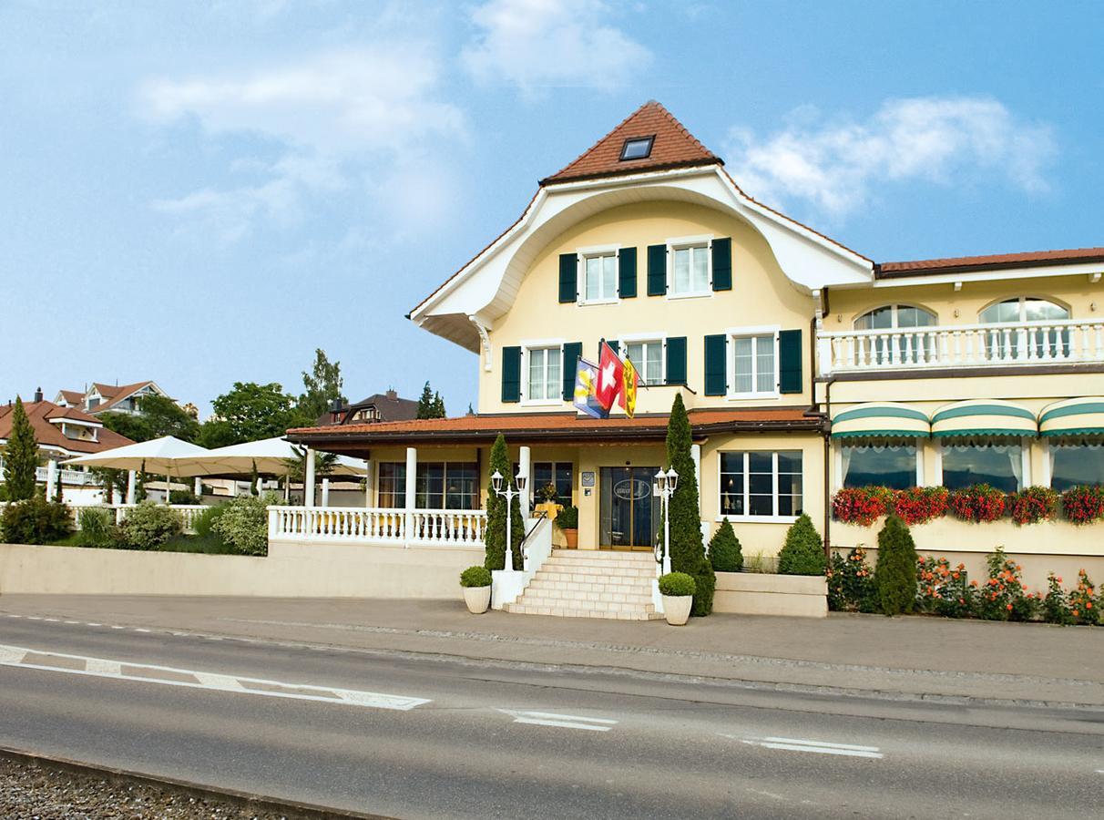 Restaurant-Hotel Seeblick Morigen Esterno foto