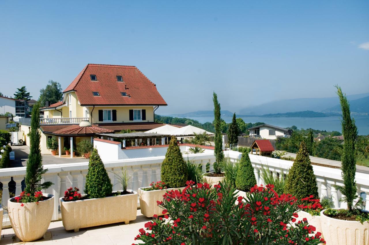 Restaurant-Hotel Seeblick Morigen Esterno foto